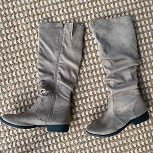 Charlotte Russe faux suede boots